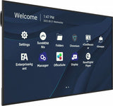 Viewsonic CDE7530 Signage Display 190.5 cm (75") Wi-Fi 450 cd/m² 4K Ultra HD Black Built-in processor Android 11