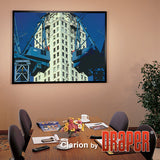 Draper Clarion with Veltex, 134", CinemaScope, Matt White XT1000VB