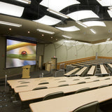 Draper Ultimate Access XL E, 198", 16:10, Contrast Grey XH800E, 110 V, with LVC-IV Low Voltage Controller