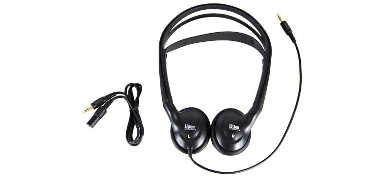 Listen LA-402 headphones/headset Wired Head-band Office/Call center Black