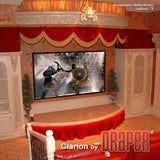 Draper Clarion with Veltex, 134", CinemaScope, Matt White XT1000VB