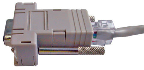 Vaddio 998-1001-232 cable gender changer DB-9F RJ-45 White