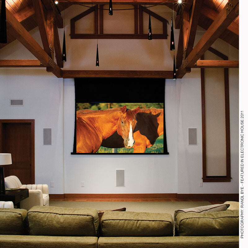 Draper Access V, 137", 16:10, CineFlex CH1200V, 110 V, with LVC-IV Low Voltage Controller