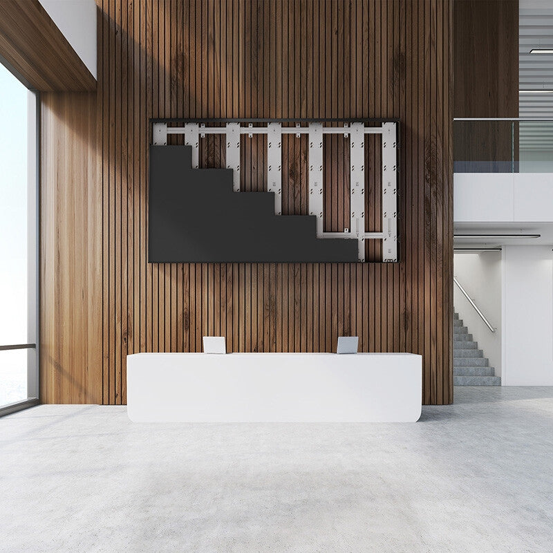 Draper Foundation Mount System with Trim Black
