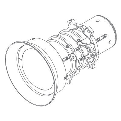 Barco R9802300 projection lens G50-W6, G50-W7, G50-W8, G60-W7, G62-W11, G62-W14, G62-W9