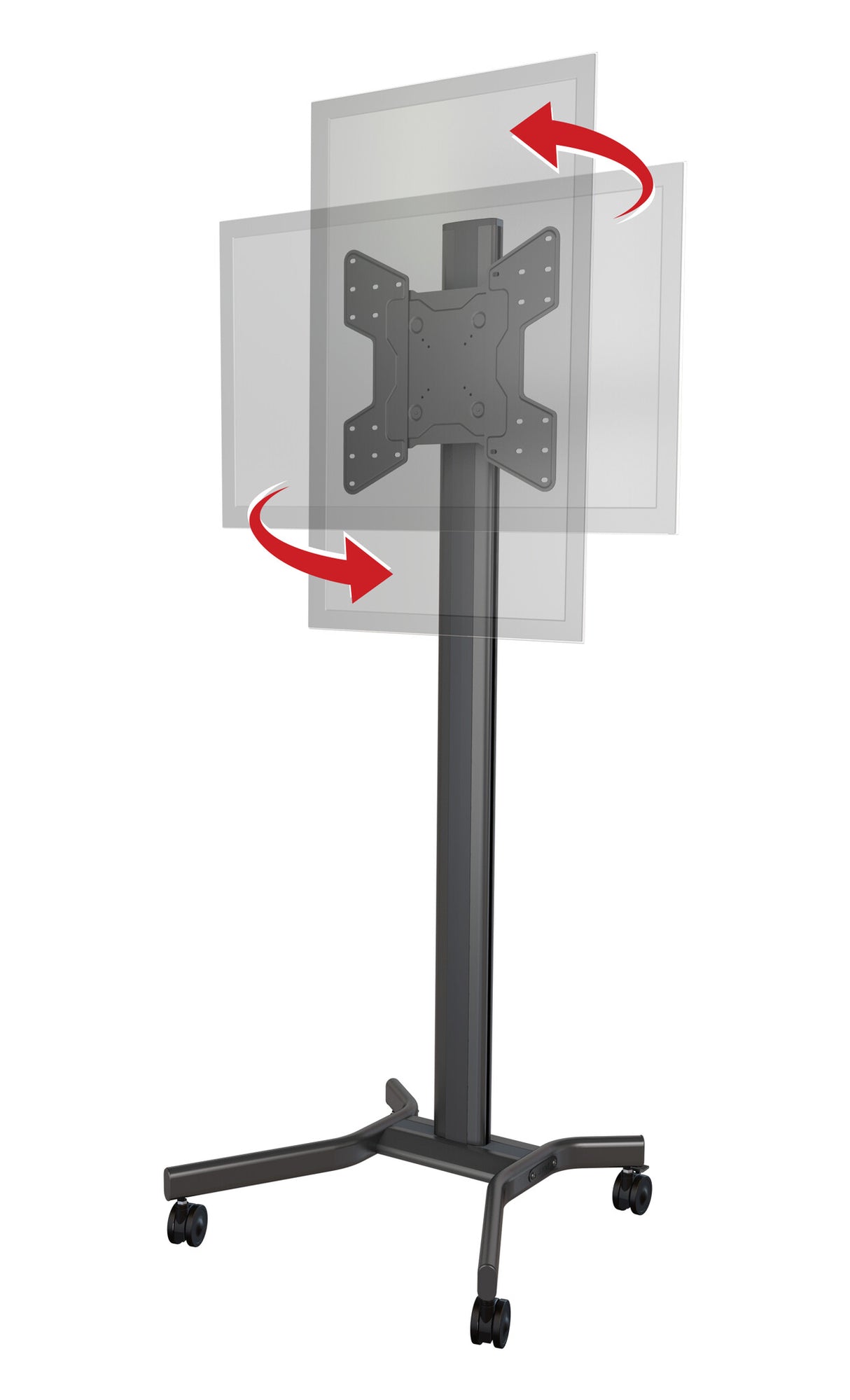 Crimson AV M55VLP monitor mount / stand 139.7 cm (55") Black Floor