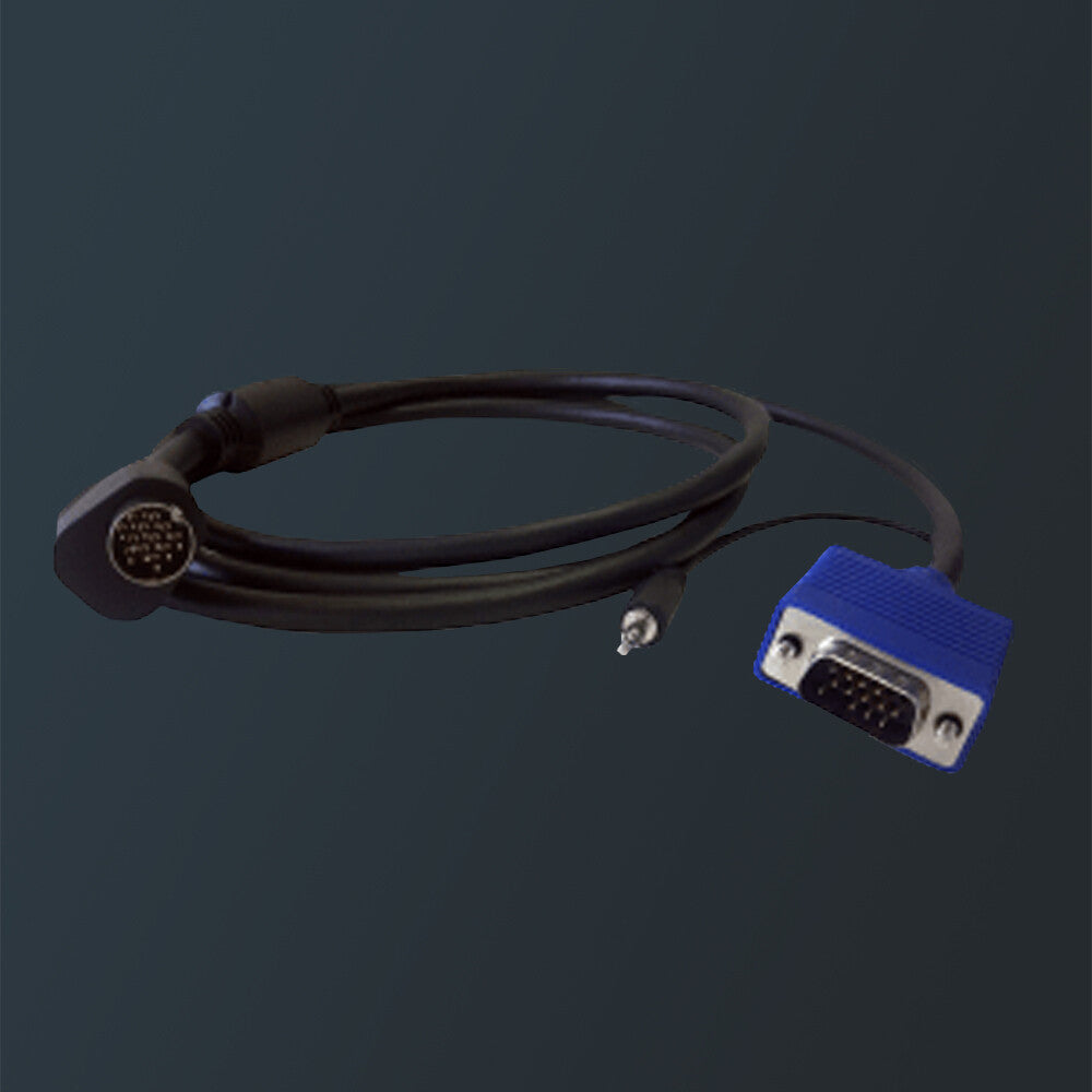 ZeeVee ZV739-3E-X20 audio cable DIN (6-pin) VGA (D-Sub) + 3.5mm Black