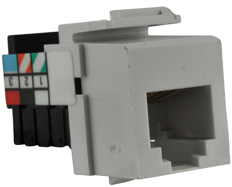 FSR SS-RJ11-W socket-outlet RJ-11 White – DataVisual Marketing Inc.