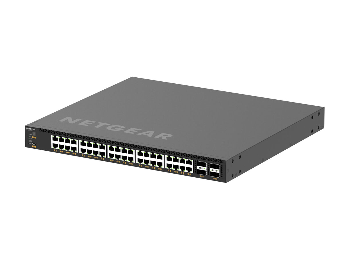 NETGEAR M4350-40X4C Managed L3 10G Ethernet (100/1000/10000) Power over Ethernet (PoE) 1U Black