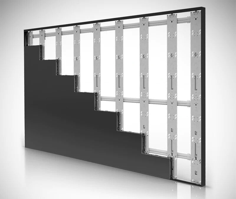 Draper Foundation Mount System with Trim Black