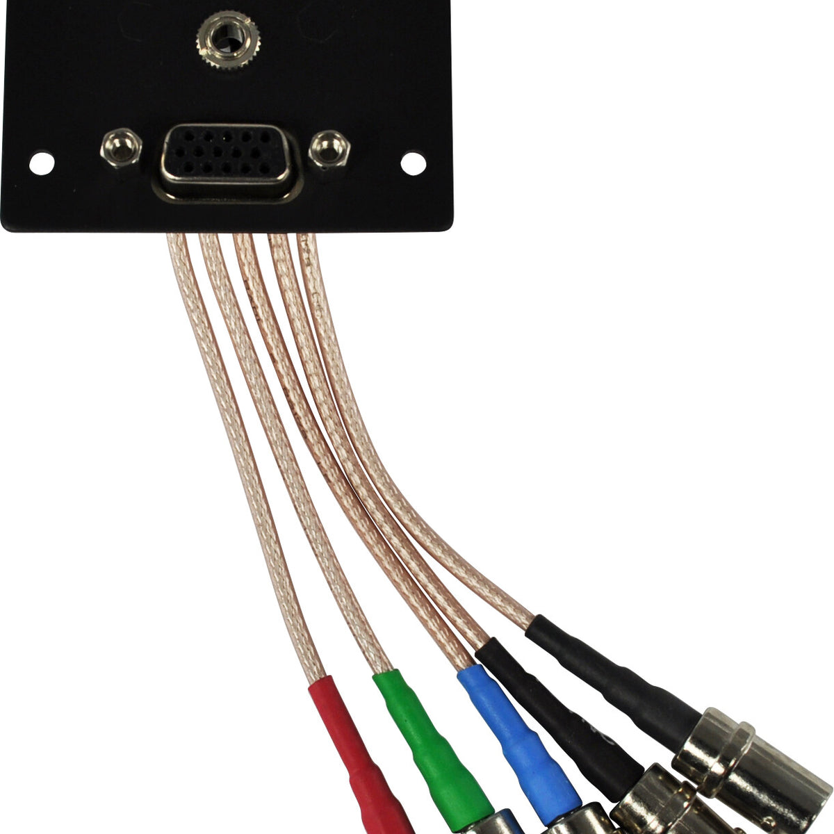 FSR IPS-AVC940T-BLK socket-outlet 2 x RJ-45 + VGA + 3.5mm Black ...