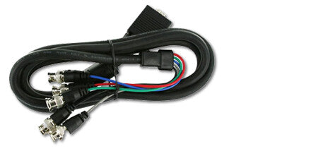 Magenta 8450277-03 video cable adapter 0.9 m VGA (D-Sub) 5 x BNC Black