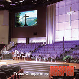 Draper Cineperm projection screen 2.29 m (90") 4:3