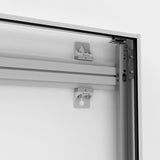 Draper Foundation Mount System with Trim Black