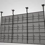 BUILT TO ORDER - Flexwall Video Matrix Flying Frame for 40-47in Displays