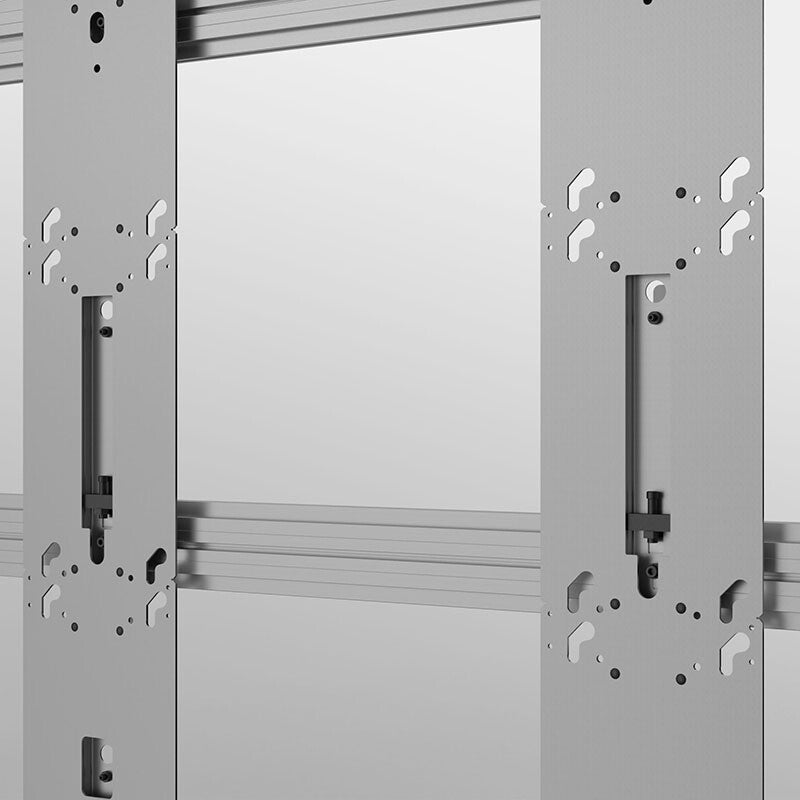 Foundation Mount System for Neoti UHD with Trim - 6 x 6 - Black
