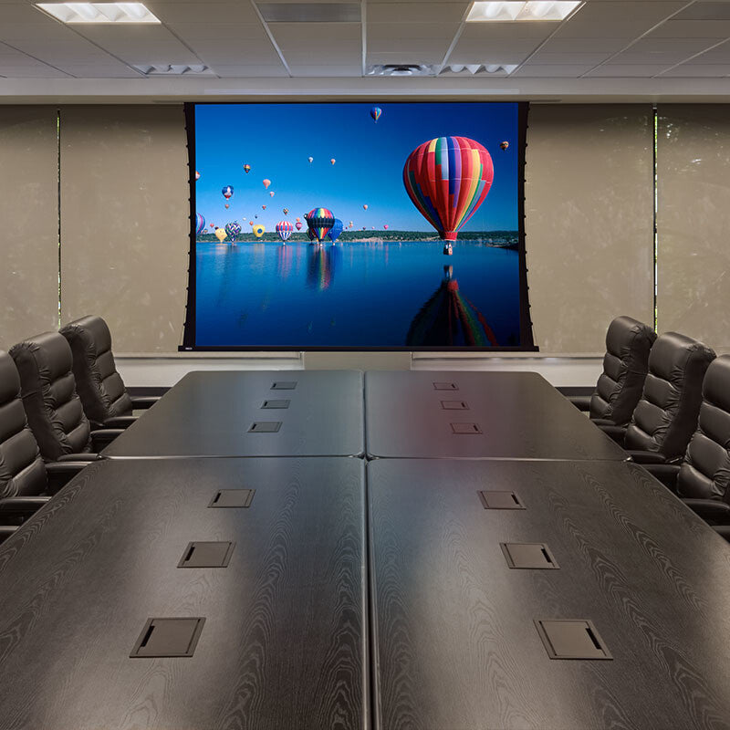 Draper Access V, 182 3/8", 21:9 Ultrawide, Matt White XT1000VB, 220 V
