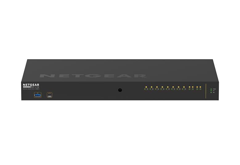 NETGEAR AV LINE M4250-10G2XF-POE++ 8X1G UTRA90 Managed L2/L3 Gigabit Ethernet (10/100/1000) Power over Ethernet (PoE) 1U Black