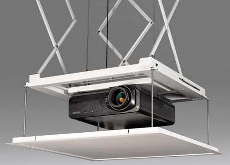 Draper SL12 project mount Ceiling White