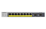 NETGEAR 8-Port PoE Gigabit Ethernet Smart Switch (GS110TP)