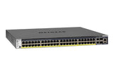 NETGEAR M4300-52G-PoE+ 1000W PSU Managed L2/L3/L4 Gigabit Ethernet (10/100/1000) Power over Ethernet (PoE) 1U Black