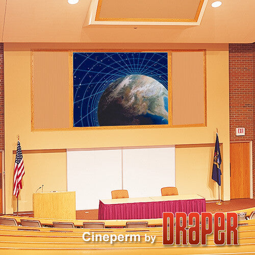 Draper Cineperm projection screen 2.29 m (90") 4:3