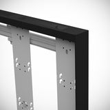Draper Foundation Mount System with Trim Black