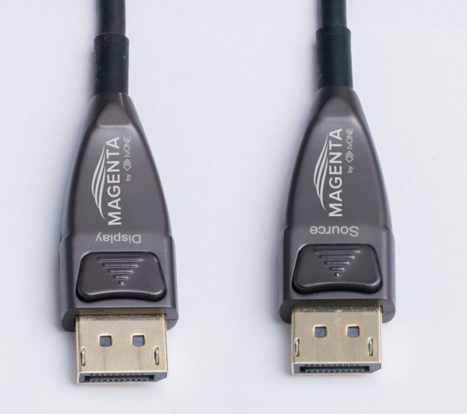 TV One MG-AOC-881-25 DisplayPort cable 25 m Black