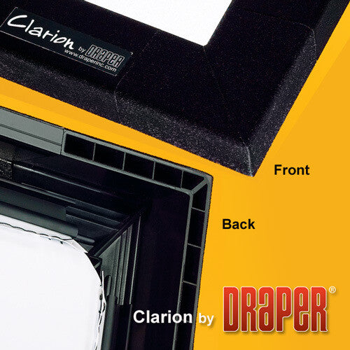Draper Clarion with Veltex, 134", CinemaScope, Matt White XT1000VB
