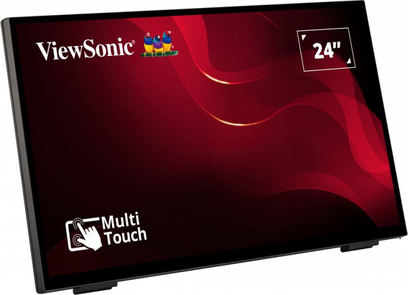 Viewsonic TD2465 Signage Display Interactive flat panel 61 cm (24") LED 250 cd/m² Full HD Black Touchscreen