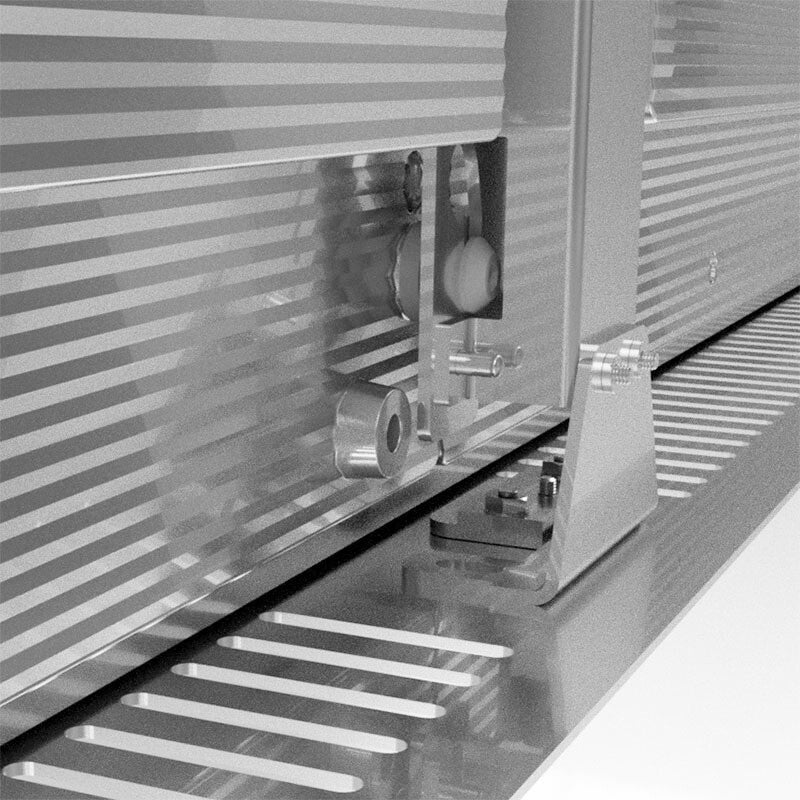Draper Foundation Mount System with Trim Black