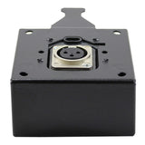 FSR T3-MJ+1BM-ALM outlet box Aluminium, Black