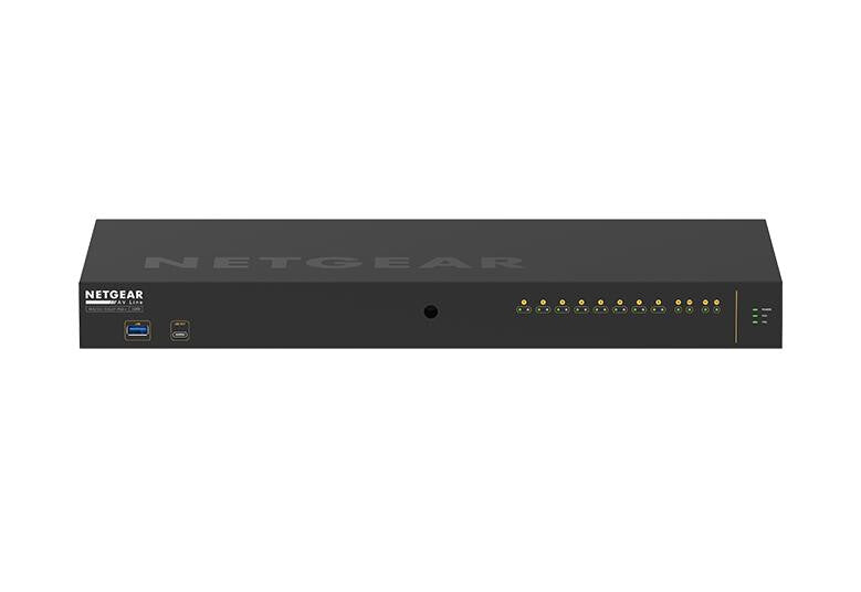 NETGEAR GSM4212P Managed L2/L3 Gigabit Ethernet (10/100/1000) Power over Ethernet (PoE) 1U Black