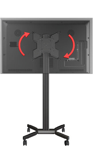 M55DVLP Back-Back Mobile Cart (Landscape-Portrait)