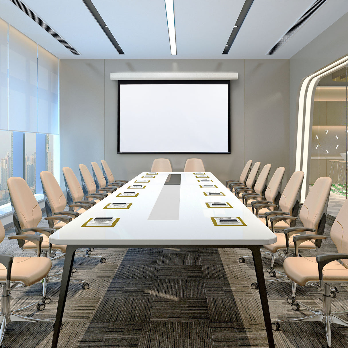 Draper 151115 projection screen 2.29 m (90") 2.39:1