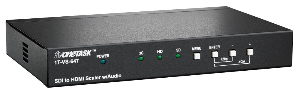 1T-VS-647SDI to HDMI Scaler with Audio